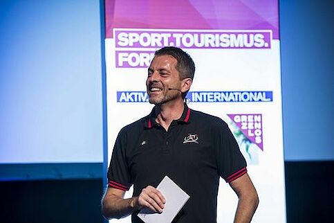 Vortrag beim Sport Tourismus Forum 